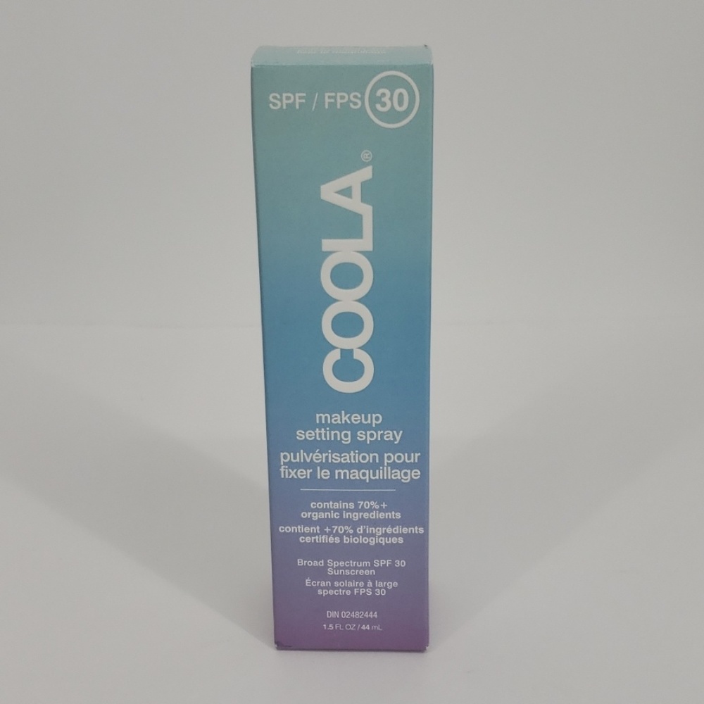 NEW Coola Makeup Setting Spray with Sunscreen